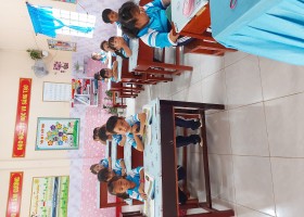 Tổ khối 1 tổ chức thao giảng tiết dạy mẫu Tổ khối 1 tổ chức thao giảng tiết dạy mẫu